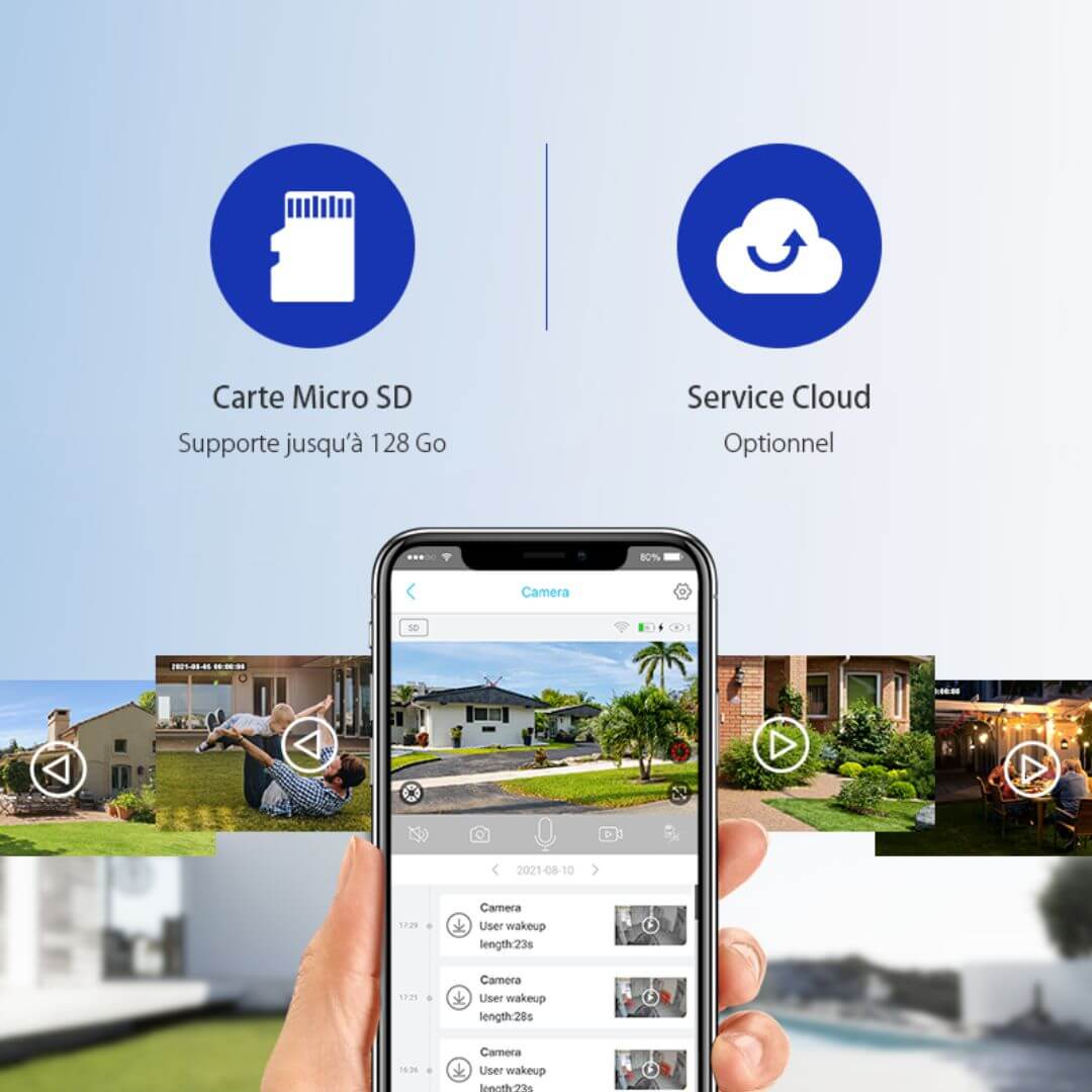 Surveillez votre maison 24h/24 grâce à l'InoCam Solar Dome™