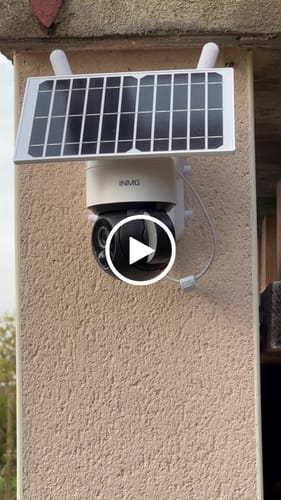 Surveillez votre maison 24h/24 grâce à l'InoCam Solar Dome™