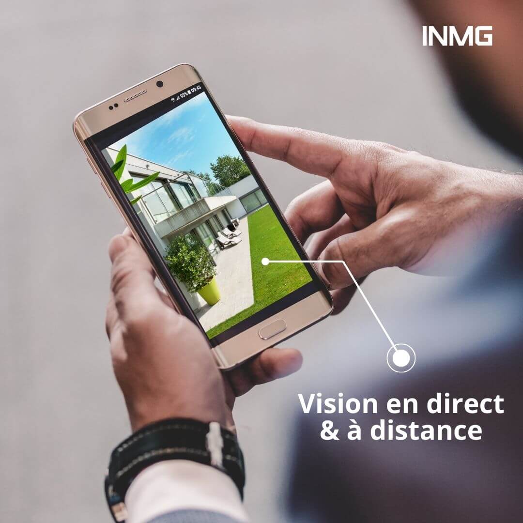 Surveillez votre maison 24h/24 grâce à l'InoCam Solar Dome™