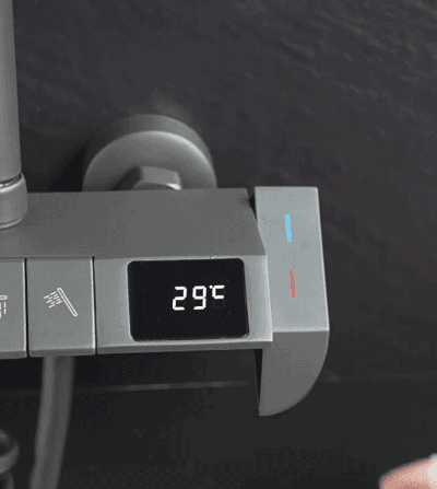 Douche intelligente pressurisée à température constante