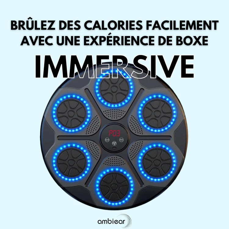 Machine à musique Boxing : brûleur de graisse super efficace