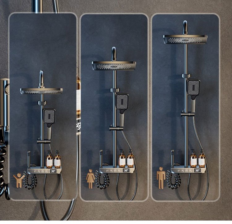 Douche intelligente pressurisée à température constante