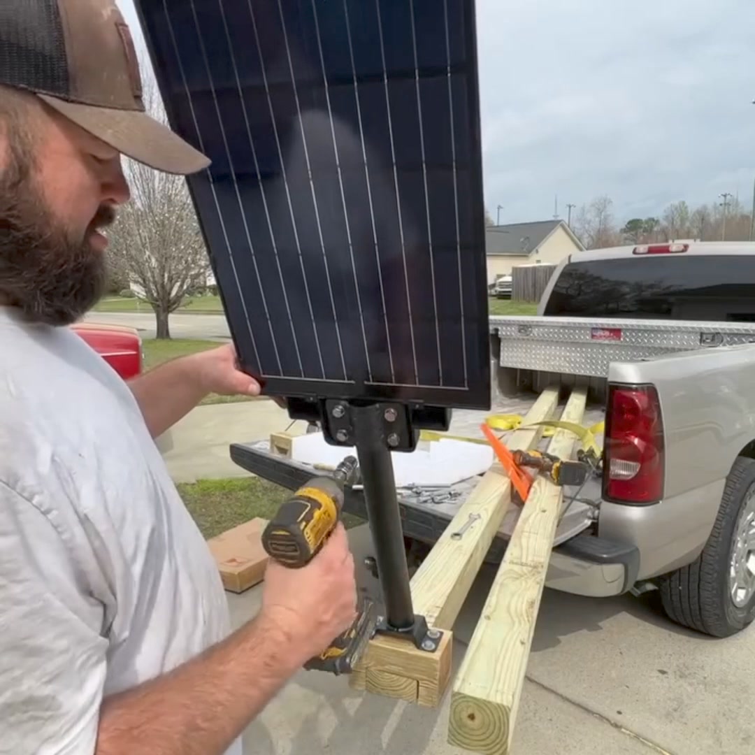 Système d'Éclairage Solaire À Leds 1500W