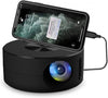 Mini projecteur LED portable et haut-parleur intégré