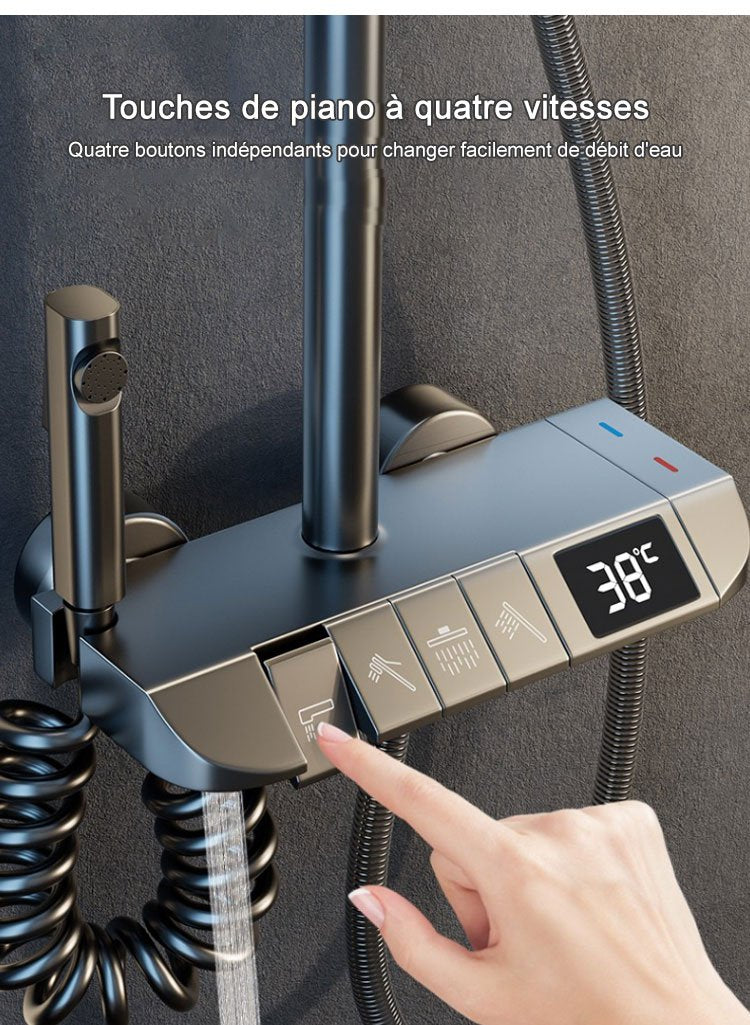 Douche intelligente pressurisée à température constante