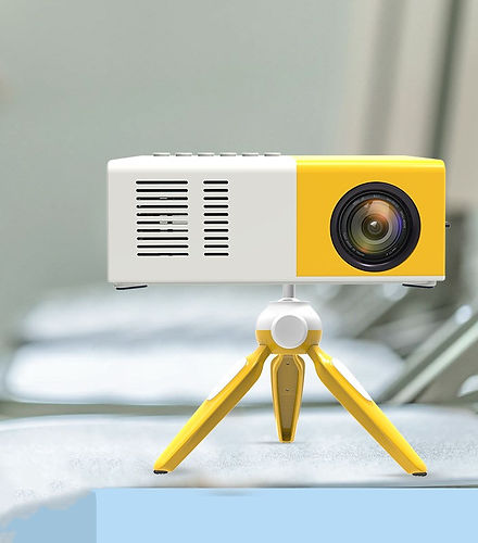 Nouveau vidéo - projecteur compact + Trépied + Powerbank  avec Autonomie