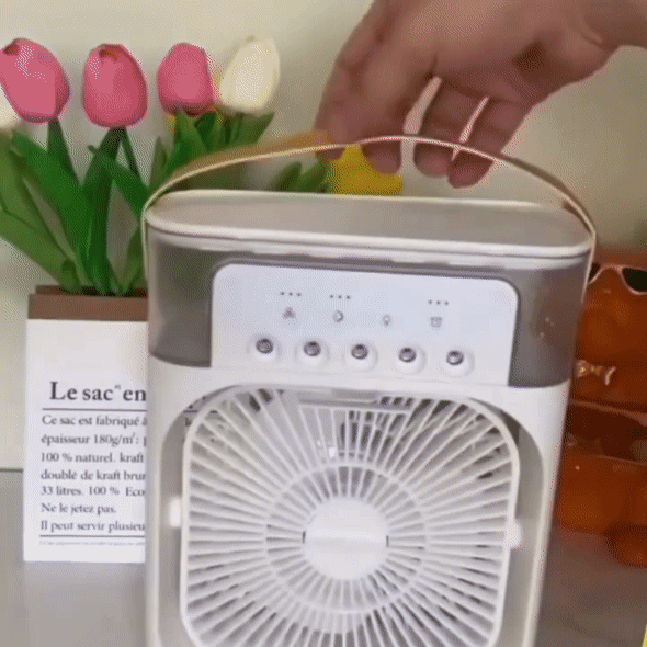 Mini- Climatiseur- Ventilateur - Diffuseur : Tout en UN 01 Acheté = 01 Offert