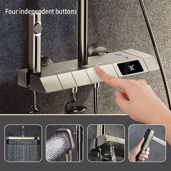 Douche intelligente pressurisée à température constante